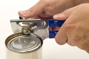 Using Can Opener